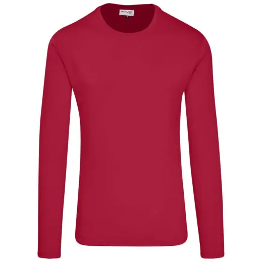 Kids Long Sleeve All Star T-Shirt Red Front